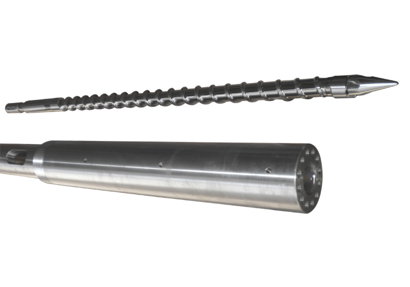 Injection single screw and barrel 